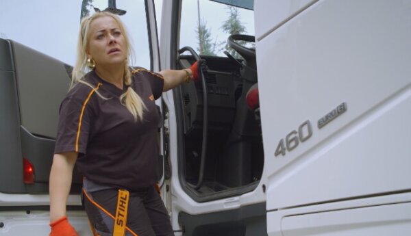 "Truckerki" PRZED EMISJĄ W TV: Jeszcze nie jechałam z takim transportem!