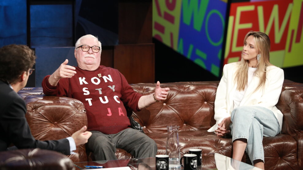 Kuba Wojewódzki: Ola Żebrowska i Lech Wałęsa - zobacz najlepsze fragmenty programu!